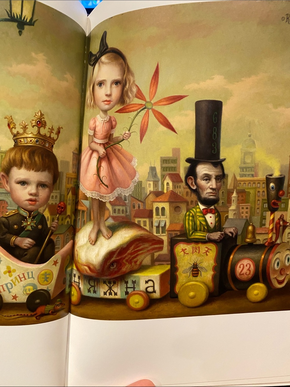 Mark Ryden Art Book - Red Hardcover with Gold Foil - Picture 9 of 14